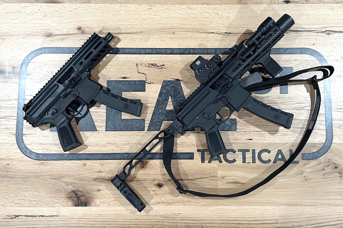 Sig Sauer MPX K Pistol and SBR